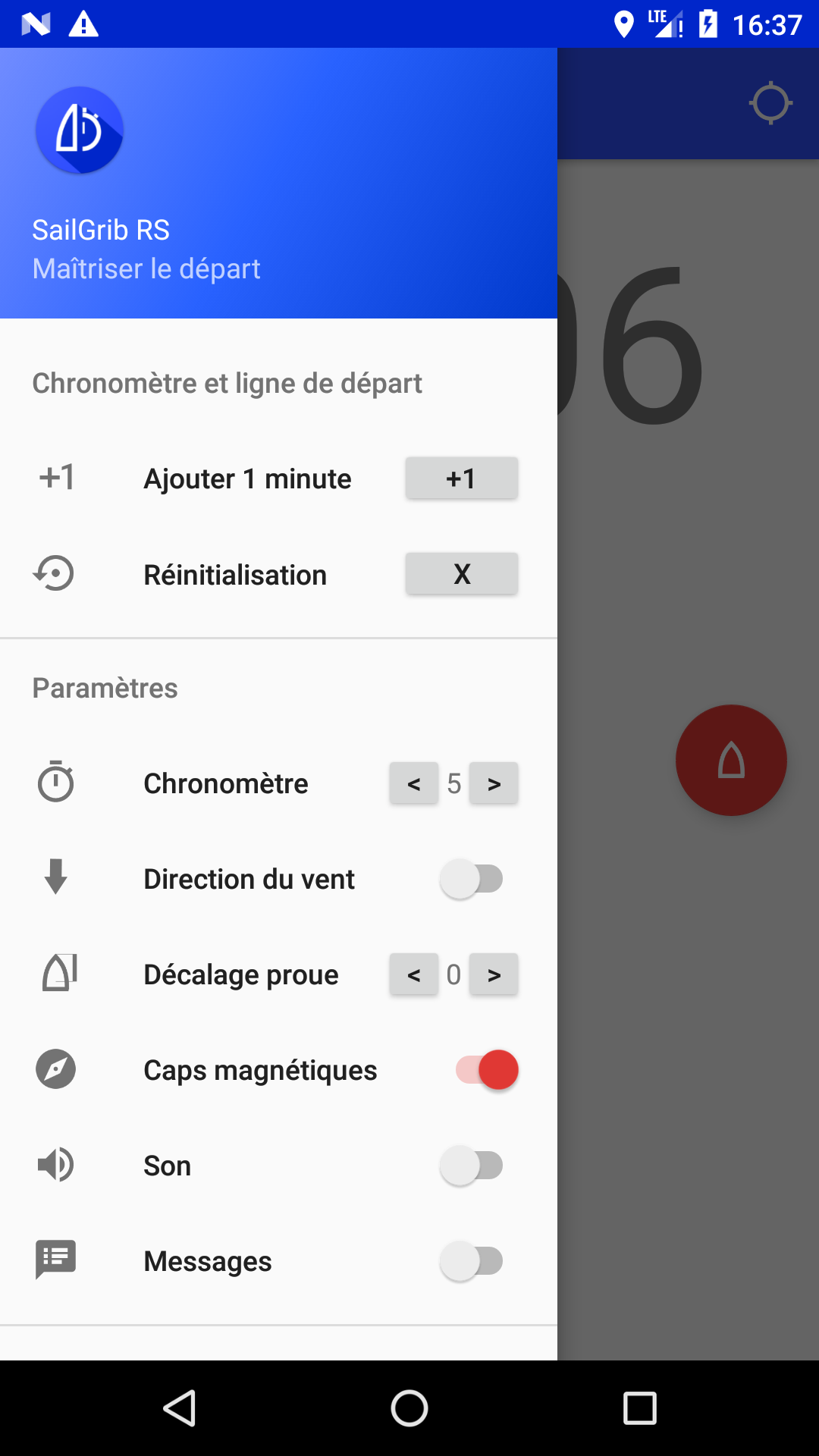 SailGrib RS (départs de régate) screenshot