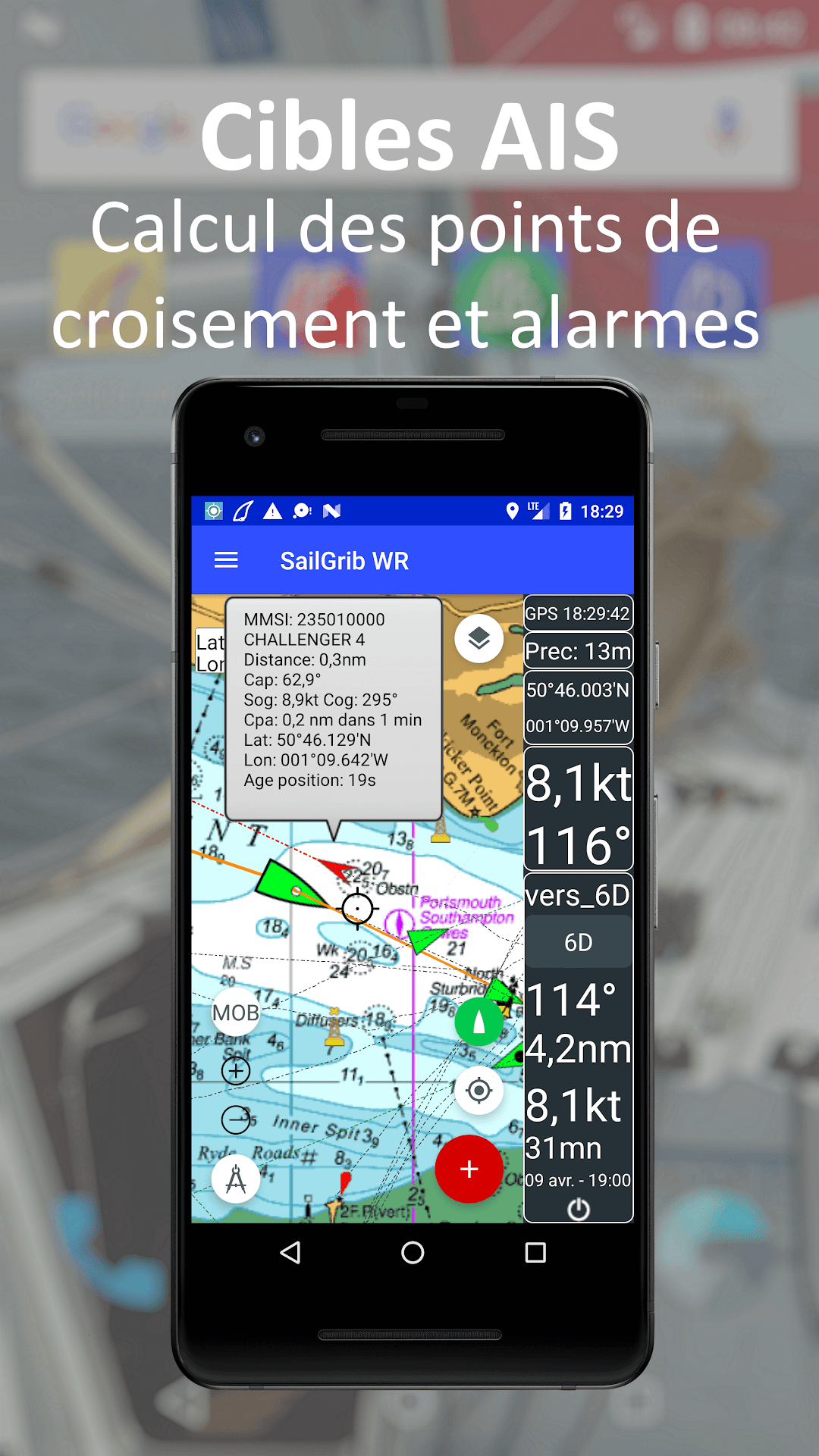 SailGrib WR screenshot